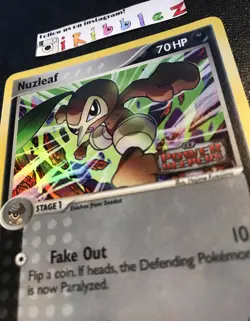 Nuzleaf 36/108 NM Holo Power Keepers Stamped Pokemon. Free Tracked Shipping! - Image 1