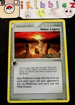 Holon Legacy 74/101 NM Holo Dragon Frontiers Stamp Pokemon. Free Tracked Ship! - Image 1