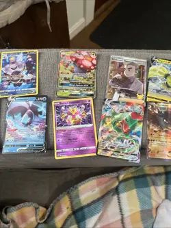 Pokemon Card Lot Holos, Rare, VMAX, EX, V, Trainers - Image 3