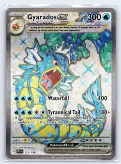 Gyarados ex 225/198 - Pokemon Scarlet & Violet Base Set - Ultra Rare - NM - Image 1