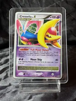 Pokemon TCG Cresselia LV.X Holo Rare Card 103/106 Great Encounters - Image 1