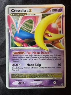 Pokemon TCG Cresselia LV.X Holo Rare Card 103/106 Great Encounters - Image 3