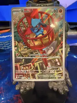 Riolu MEP 010 Promo - Mega Evolution - Pokemon Center Stamped - Image 1