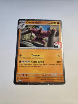 Pokemon TCG Conkeldurr Cosmo Holo Prize Pack 105/167 NM - Image 1