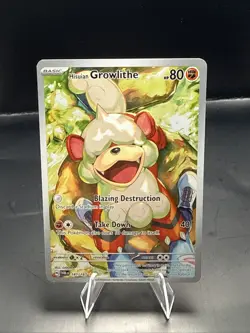 Pokemon TCG Hisuian Growlithe 181/167 - Image 1