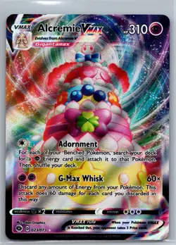 Pokemon TCG Alcremie VMAX - Champion's Path 023/073 - Image 1