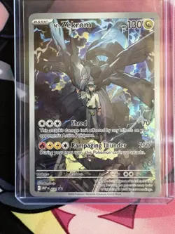 Ascended Heroes NM IR & SR W/ Black Star Promo ETB Card Lot Of 3 - Image 2