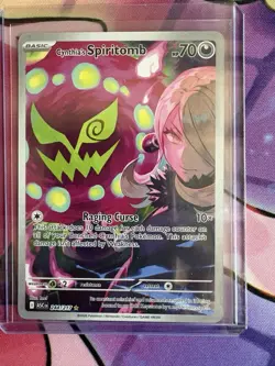 Ascended Heroes NM IR & SR W/ Black Star Promo ETB Card Lot Of 3 - Image 3