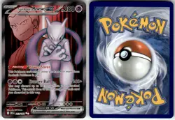 TEAM ROCKET'S MEWTWO EX - 213/182 - - DESTINED RIVALS - POKEMON - - NM - Image 1