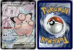 LILLIE'S CLEFAIRY EX - 195 - HOLO P - SCARLET & VIOLET PROMO - POKEMON - - NM - Image 1