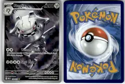 STEELIX - 150/132 - ILLUSTRATION RARE - MEGA EVOLUTION - POKEMON - - LP - Image 1