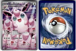 WIGGLYTUFF - 105/094 - ILLUSTRATION RARE - PHANTASMAL FLAMES - POKEMON - - NM - Image 1