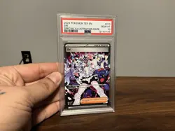 PSA 10 GEM MINT Eri Temporal Forces SIR 2024 Pokemon 210/162 - Image 1