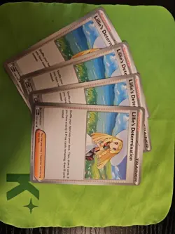 Lillie's Determination 4x Lot Mega Evolutions 119/132 Pokemon TCG NM - Image 1