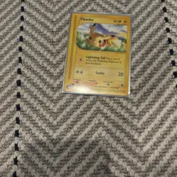 Pokemon TCG - Pikachu 124/165 - Common - Non-Holo - Expedition LP - Image 1
