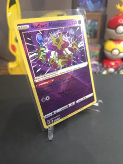 Pokemon TCG - Radiant Alakazam 059/195 - Silver Tempest - Holo - NM - Image 2