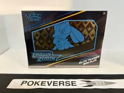 2023 Pokemon Center Elite Trainer Box Crown Zenith New Sealed Sweet!!! - Image 2