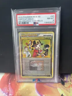 Pokemon League 2011 Cross Holo Copycat 90/123 PSA 8 - Image 1