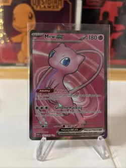Pokemon TCG Mew EX 193/165 Ultra Rare Scarlet & Violet 151 Mint NM Condition - Image 1