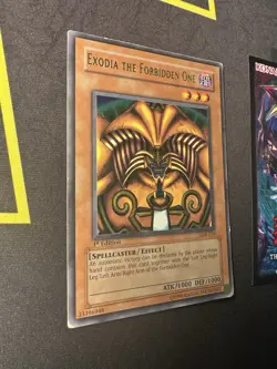 YuGiOh Exodia the Forbiden One LOB-124 1st edition English Ultra Rare 039🔥HP🔥 - Image 2