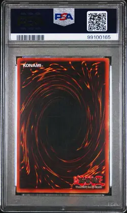 2002 Yu-Gi-Oh! LOB-001 Blue-Eyes White Dragon 1.5 Print Dark Saturation PSA 6 - Image 2