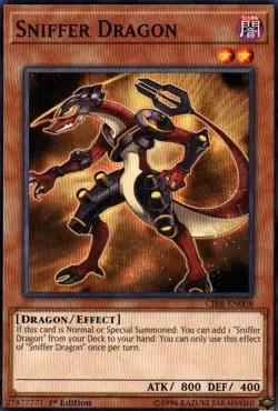 Yu-Gi-Oh! Sniffer Dragon CIBR-EN008 Common 1st Ed EN - Image 1