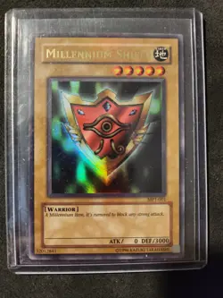 YGO Millennium Shield MP1-001 McDonald's Promo Limited Edition Exactly as seen - Image 1