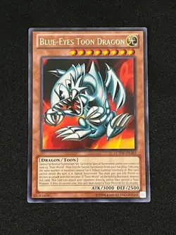 Blue-Eyes Toon Dragon LCYW-EN103 YuGiOh Legendary Collection 3: Yugi's World Meg - Image 1