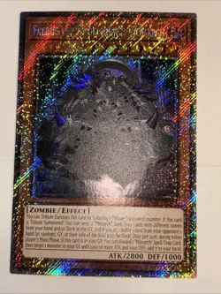 Yugioh! 1x Erebus the Underworld Monarch RA04-EN019 Platinum Secret Rare NM - Image 1