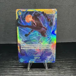 Sanji OP06-119 SEC - One Piece TCG - English Card Near-Mint Secret Rare - Image 1