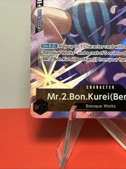 One Piece | Mr.2.Bon.Kurei(Bentham) | OP14-091 | Alt Art (SR) | NM - Image 5
