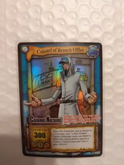 Bandai One Piece CCG Card Colonel Nezumi Colonel Of Branch Office Holo Vintage - Image 2