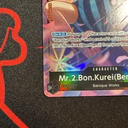 One Piece | Mr.2.Bon.Kurei(Bentham) | OP14-091 | Alt Art (SR) | NM - Image 4