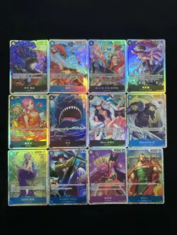 2025 One Piece S-Chinese Perona Rebecca Dracule Mihawk SR Holo Lot*12 LU57 - Image 1