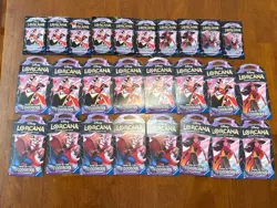 26x 🔥 Disney Lorcana Chapter 2 Rise of the Floodborn Sealed Booster Packs - Image 1