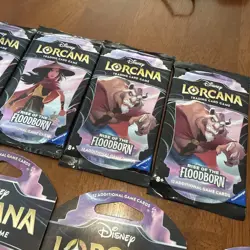 26x 🔥 Disney Lorcana Chapter 2 Rise of the Floodborn Sealed Booster Packs - Image 3