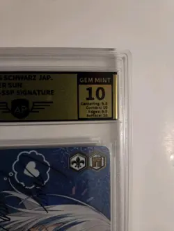 AP 10 Weiss Schwarz Gawr Gura Signed Signature Hololive HOL/W104-142SSP SSP - Image 3