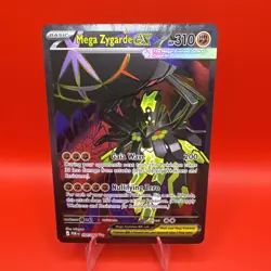 Pokemon Mega Zygarde EX Full Art Holo Card 104/088 Perfect Order - Image 1