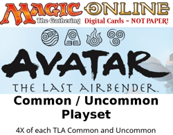 MTGO Magic Online TLA Avatar: the Last Airbender Playset 824 Cards 4x CLU - Image 1