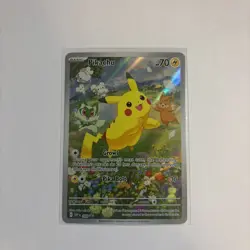 Pokemon Pikachu TCG SVP 88 Black Star Promo Holo Rare Card NM - Image 1