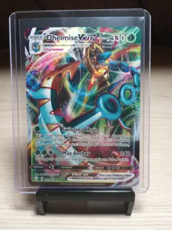 Dhelmise VMAX 010/072 Ultra Rare Holo Shining Fates Pokemon Card - Image 1