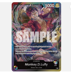 Monkey.D.Luffy "P," Leader, "Not For Sale" Promo, One Piece card, BAISAI, tag SP - Image 3
