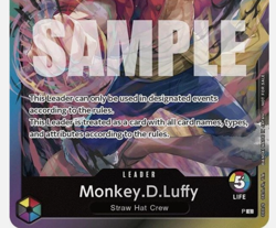 Monkey.D.Luffy "P," Leader, "Not For Sale" Promo, One Piece card, BAISAI, tag SP - Image 4