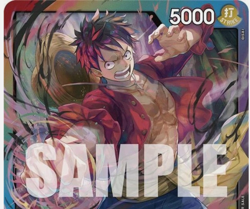 Monkey.D.Luffy "P," Leader, "Not For Sale" Promo, One Piece card, BAISAI, tag SP - Image 5