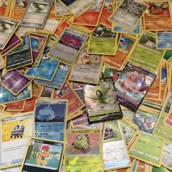 Pokemon TCG Starter Lot 249 Cards – 27 Holo – Bulk Collection Mixed Sets - Image 1