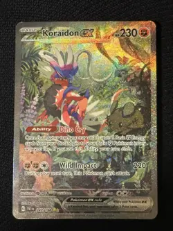 Pokemon TCG Card Koraidon ex 247/198 SV01: Scarlet & Violet Base Set Holo SIR - Image 3