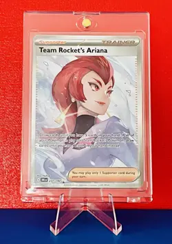 Team Rocket's Ariana 237/182 Sv10: Destined Rivals Holo Pokemon Card 🔥 ⭐ Chase - Image 2