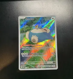 Pokemon Snorlax 051 SV Promo Holo English Scarlet & Violet 151 Card **M / NM** - Image 1