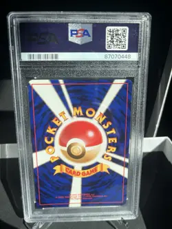 1996 Pokemon Japanese Basic Set Bulbasaur PSA 10 Gem Mint Card Vintage - Image 2