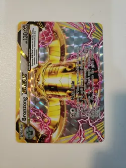 Pokemon Card Bronzong BREAK 62/124 XY Fates Collide Break LP - Image 1